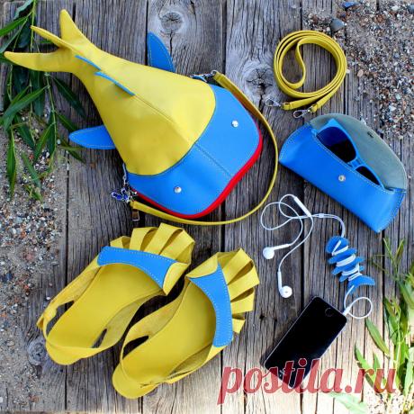 Прогулки по променаду: 4 кожаных изделия — 4 выкройки - Ярмарка Мастеров - ручная работа, handmade