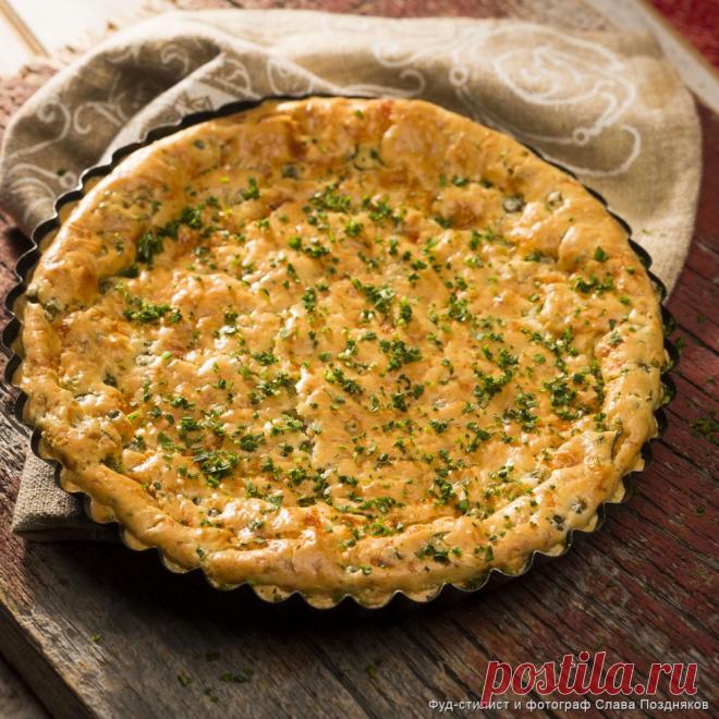 Кулинарные рецепты - Воздушный пирог с горошком по-парижски - с фото и видео инструкцией на сайте Bonduelle.ru