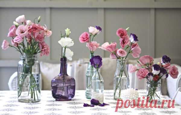 Миниатюрные цветочные композиции