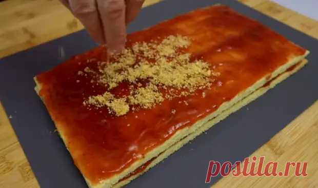 Песочный пирог с джемом за 10 минут: простой рецепт вкусного теста, которое невозможно испортить - Odnaminyta - медиаплатформа МирТесен