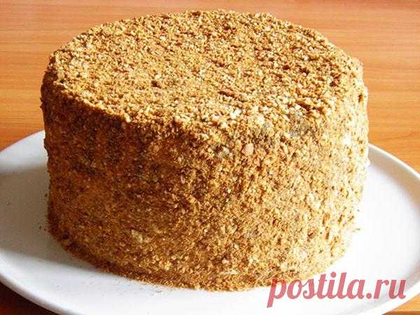 Медовый торт Чудо Невероятно вкусный торт, с секретным ингредиентом - настоящий хит!