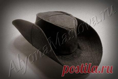 Ковбойская шляпа своими руками