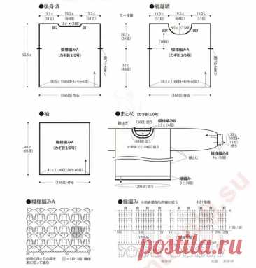 Вязанные ажурные блузы с длинным рукавом - вне времени и сезона. | Зеленая комната | Дзен