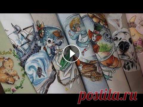 ИТОГИ ЛЕТА 2022/18 ФИНИШЕЙ/  процессы вышивки/ Вышивка крестом/ #вышивка Для моих зрителей магазин МИР ВЫШИВКИ предоставляет промокод АВГУСТ44 Дает скидку на 5%, суммируется с разовой, не суммируется с накопительной. Действ...