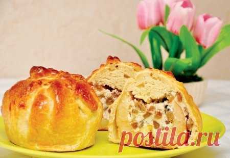 Яблоки в слоеной рубашке