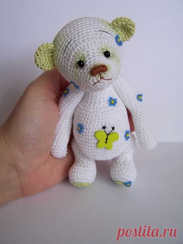 [ПРОДАНО] художник темы крючком Медведь на Benesak / Teddy Bears & Pals / Тедди Обсуждение: Создание, Коллекционирование, Подключение