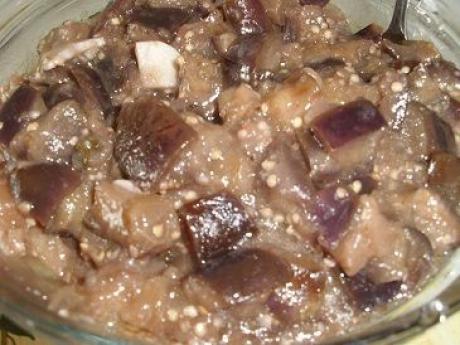 Маринованные баклажаны на зиму, под грибочки