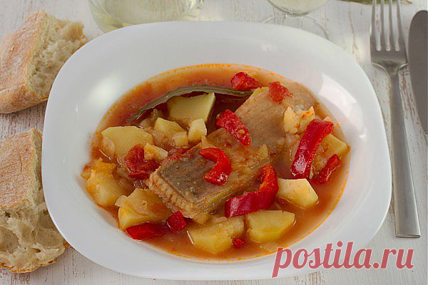 Тушеная треска с картофелем | Вкусные Рецепты