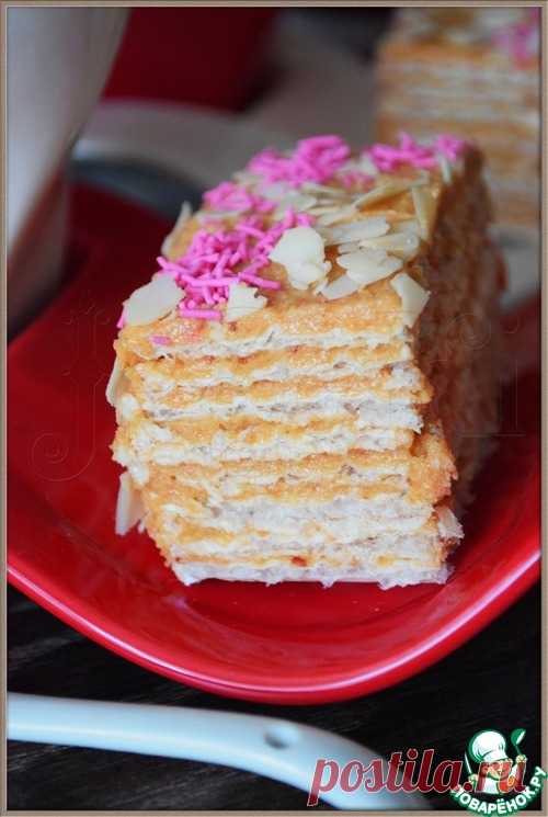 Крем для вафельных коржей - кулинарный рецепт