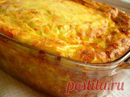 ВКУСНАЯ ЗАПЕКАНКА ИЗ КАБАЧКОВ