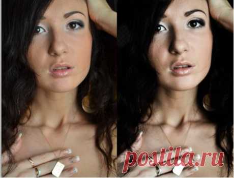 Быстрая обработка портрета в фотошопе | Уроки фотошопа