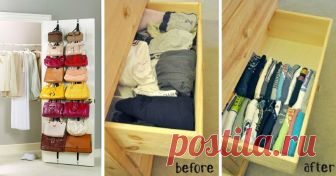Sé inteligente con tu desorden gracias a estos 10 trucos de organización en el hogar Con la cantidad de ropa y complementos que tendemos a acumular hoy en día, cada vez se hace más tediosa la tarea de ordenar nuestras prendas y, debido a ese desorden, a veces perdemos de