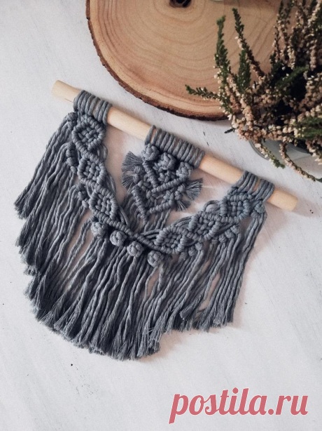 BOHO DENIM MACRAME Macrame Wall Decor Macrame Decor Boho | Etsy
