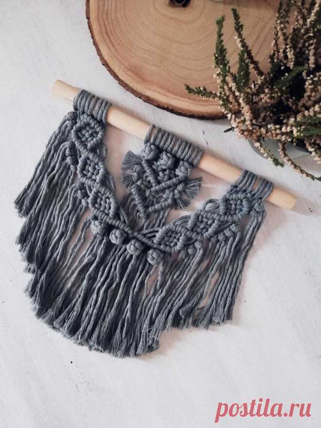 BOHO DENIM MACRAME Macrame Wall Decor Macrame Decor Boho | Etsy