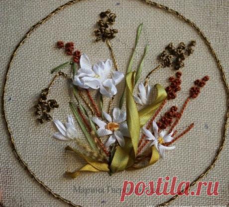 Применение швов при вышивке травок: схемы и примеры - Домоводство - медиаплатформа МирТесен