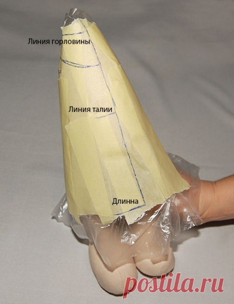 Мастер Класс: Выкройка одежды для игрушки - Ярмарка Мастеров - ручная работа, handmade