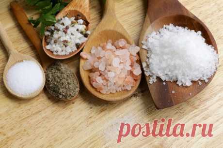Применение соли для красоты кожи лица / Все для женщины