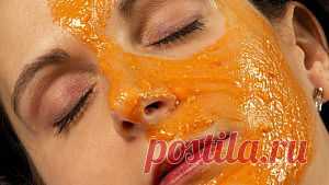 Тыквенная маска для лица (уход за кожей)