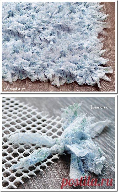 Коврик для ванны ручной работы....