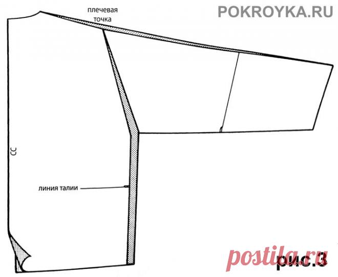 Выкройка халата с капюшоном | pokroyka.ru-уроки кроя и шитья