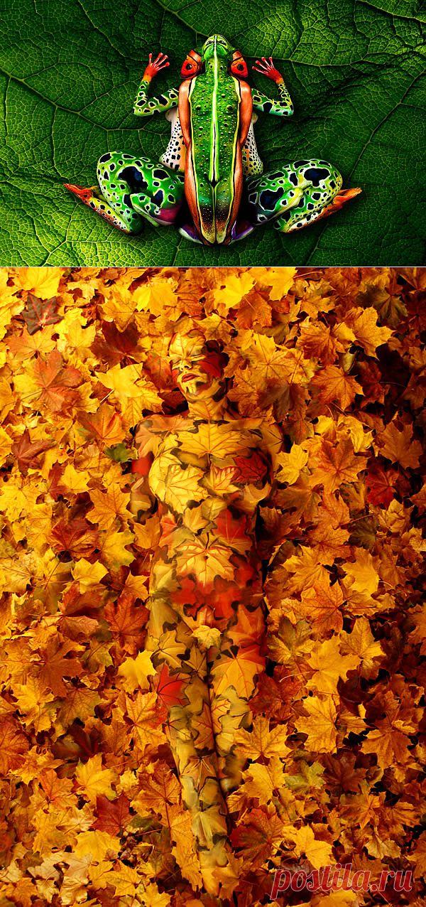 Человек как холст: бодиарт