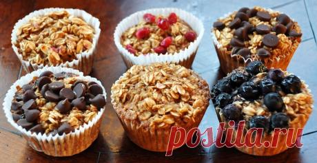 ПП-вкусняшка: овсяные кексы с орехами и ягодами - Стильные советы