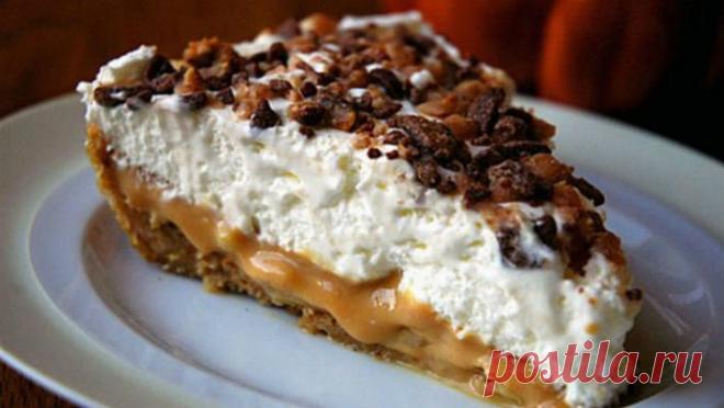 Восхитительный банановый торт "Баноффи" без выпечки - Детская кухня