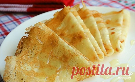 5 рецептов блинов с дырочками!