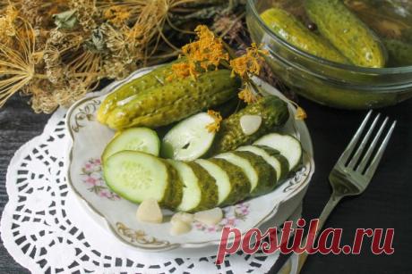 Маринованные огурцы быстрого приготовления — Sloosh – кулинарные рецепты