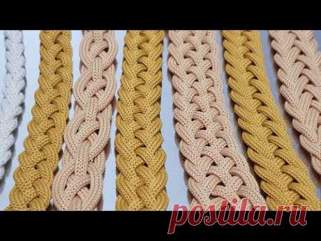 косички из 3, 4, 5, 6 и 7 прядей. Подробный видеоурок от AMAZONKI - DIY gifts &amp; crafts 
др.видео с канала AMAZONKI - DIY gifts &amp; crafts https://www.youtube.com/@AMAZONKI/playlists