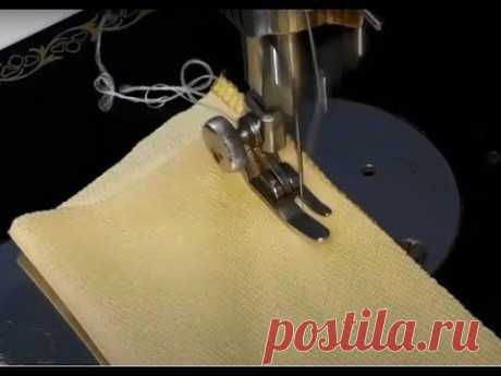 Máquina De Coser Singer 15C Con Hilo Overlock En Hilo De Bobina