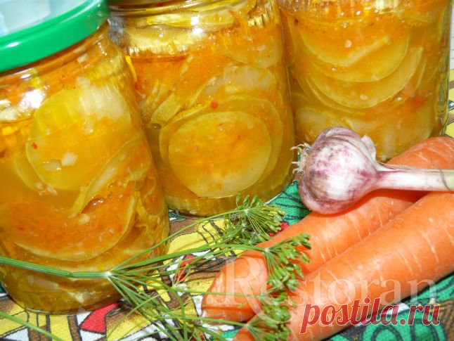 кабачки на зиму с остреньким соусом под крышечку - вкусно и даже нежнее, чем с баклажанами