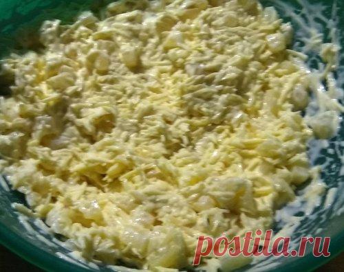 Быстрый, острый сырный салат с ананасом | Горница блоги | Яндекс Дзен