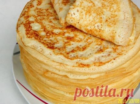 Вкусные рецепты: Старинные блины