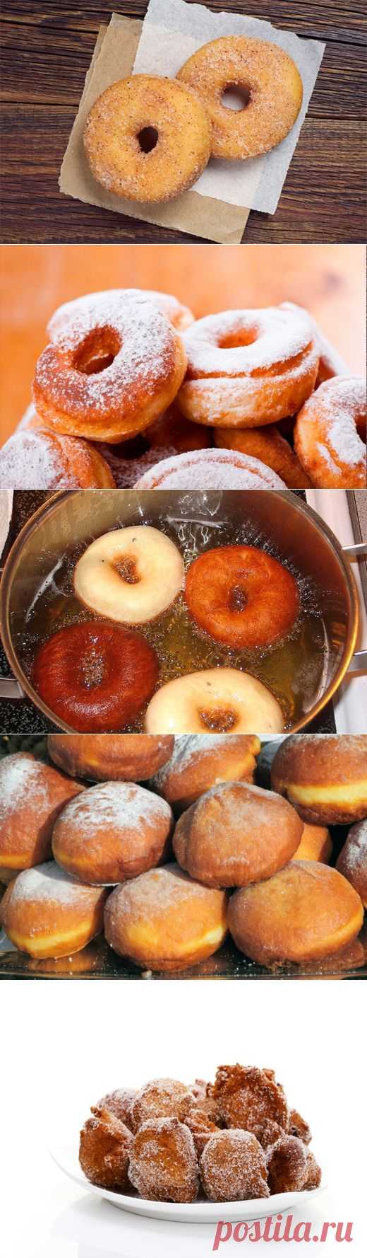 Берлинеры и пышки… Какими бывают пончики? — Вкусные рецепты
