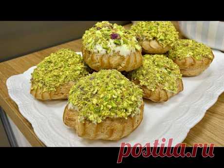 ПРОФИТРОЛИ ФИСТАШКОВЫЕ