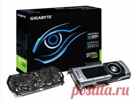 Gigabyte представила видеокарту GeForce GTX Titan Black с новой СО WindForce 3X 600W в комплекте
