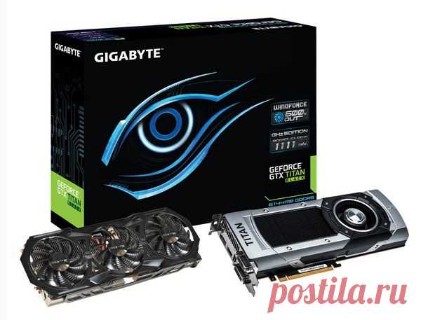Gigabyte представила видеокарту GeForce GTX Titan Black с новой СО WindForce 3X 600W в комплекте