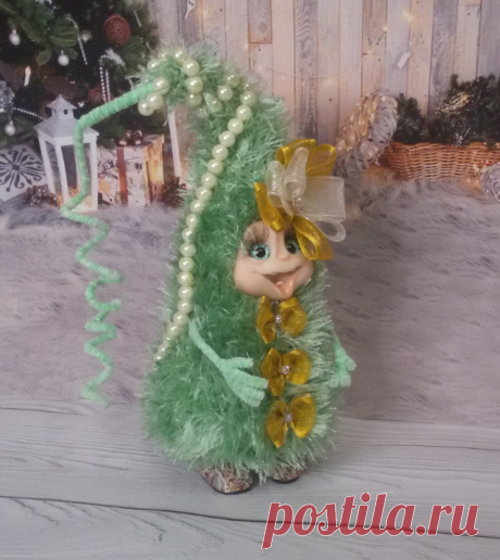 Купить новогодняя елочка аришка ручной работы у мастера без наценок | DIY Рукоделие - Декор для дома