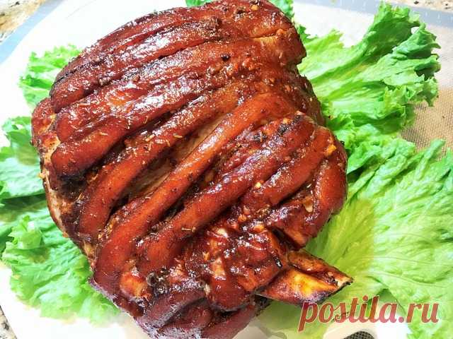 Праздничная свиная рулька. самый вкусный и простой рецепт! – пошаговый рецепт с фотографиями