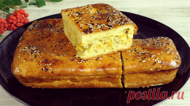 Заливной пирог на скорую руку: простой и вкусный рецепт (меняя начинку можно готовить хоть каждый день)