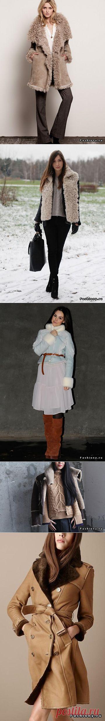 Модные советы: с чем носить дубленку