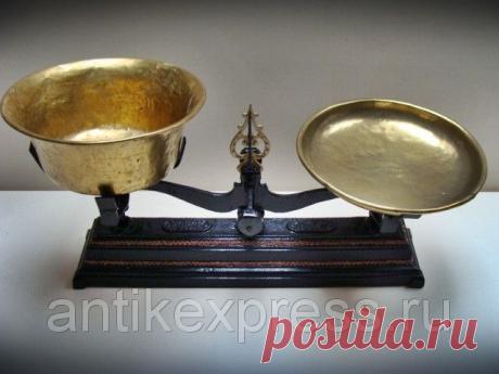 Антикварные весы 19 век
