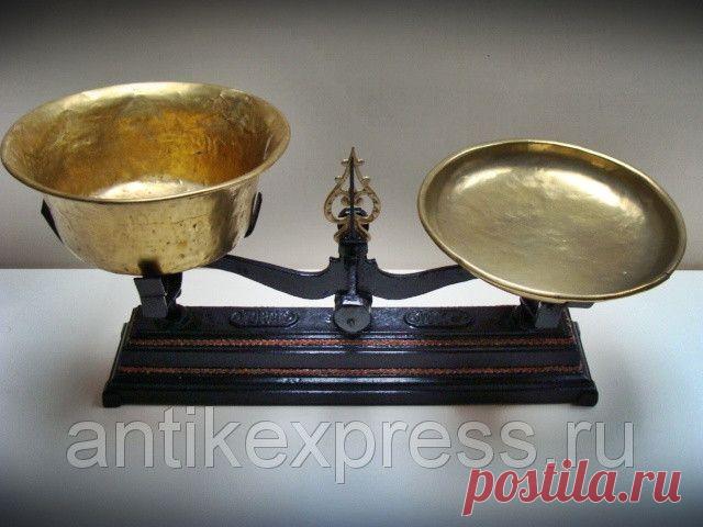 Антикварные весы 19 век