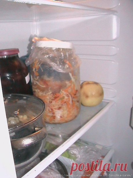рецепт для Иры Шугалей: капуста маринованная с морковью и перцем, от киевлян :).