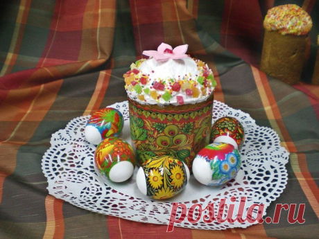 Рецепт - Заварной кулич