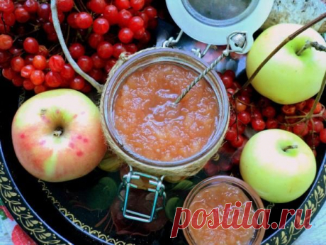 Яблочно-калиновый джем | CityWomanCafe.com