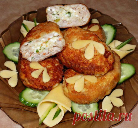 Мясные зразы &quot;Птичье молоко&quot;