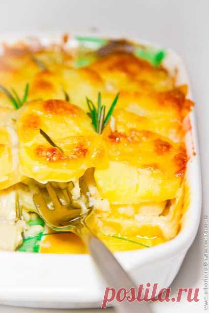 Картофельная запеканка с сыром | Кулинарные заметки Алексея Онегина
