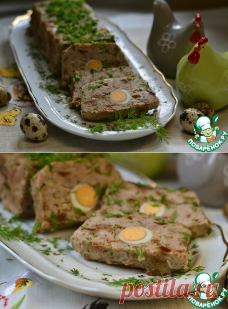 Пасхальная запеканка "Губовник" - кулинарный рецепт